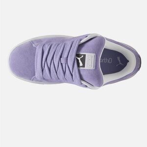 Puma Violet Suede Sneakers
